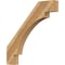 Ekena Millwork 4"W x 34"D x 34"H Merced Rough Sawn Knee Brace, Western Red Cedar BRC04X34X34MRC00RWR - alternate 1